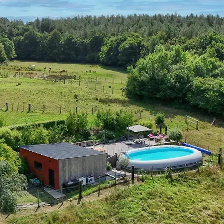 Maison Independante Avec Nordique, Piscine Partagee Et Jardin - Fr-1-497-116 * La Lande-de-Goult