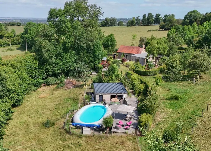 Maison Independante Avec Nordique, Piscine Partagee Et Jardin - Fr-1-497-116 Semesterbostad *