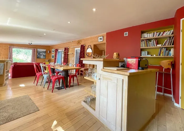 Maison Independante Avec Nordique, Piscine Partagee Et Jardin - Fr-1-497-116 Semesterbostad La Lande-de-Goult