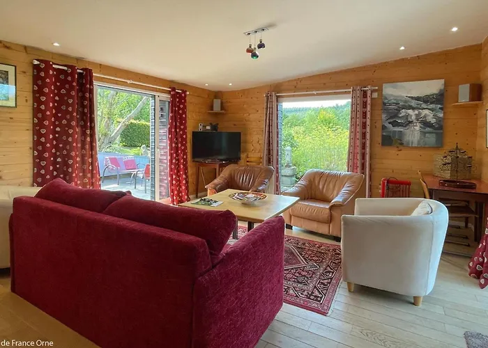 Maison Independante Avec Nordique, Piscine Partagee Et Jardin - Fr-1-497-116 * La Lande-de-Goult